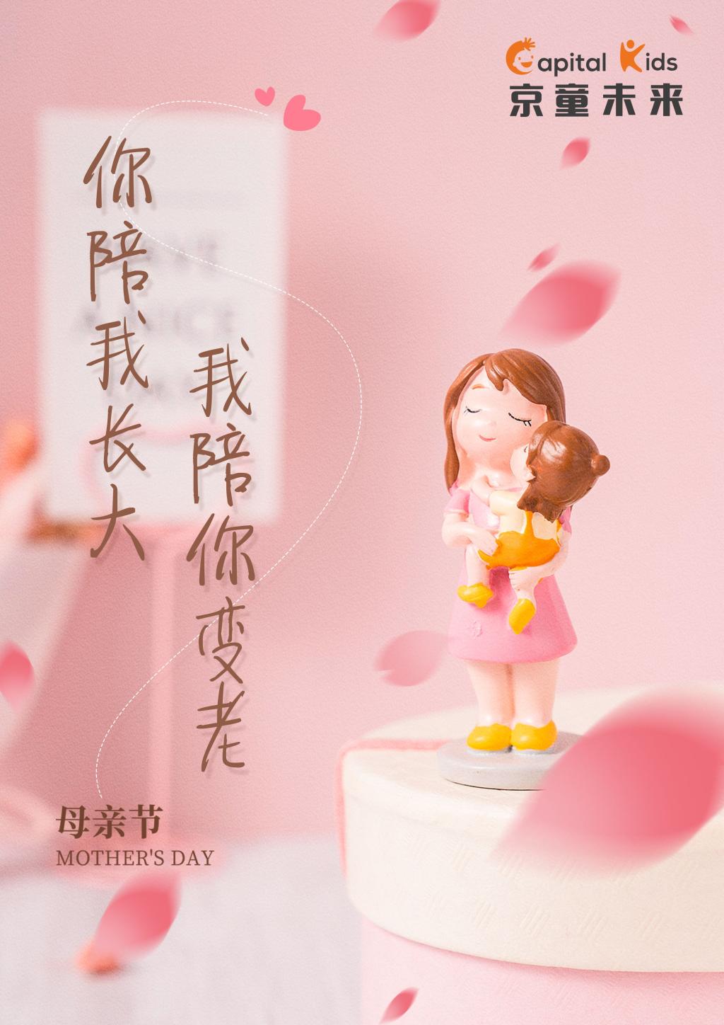 温馨五月花,感恩母亲节-京童未来上庄幼儿园